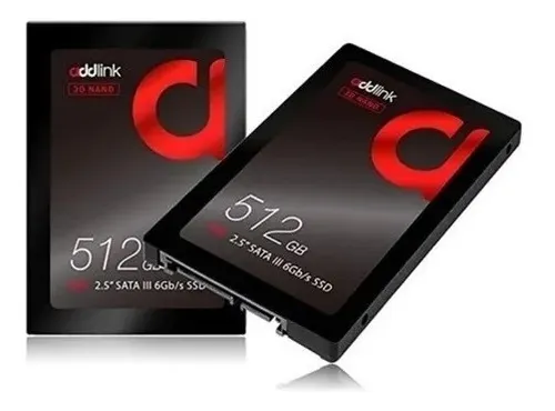 [201570] DISCO DURO SOLIDO ADDLINK S22 512GB SSD 2.5" SATA 3 6GB|S QLC