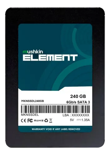 [203825] DISCO DURO SOLIDO MUSHKIN 240GB 2.5" SATA III MKNSSDEL240
