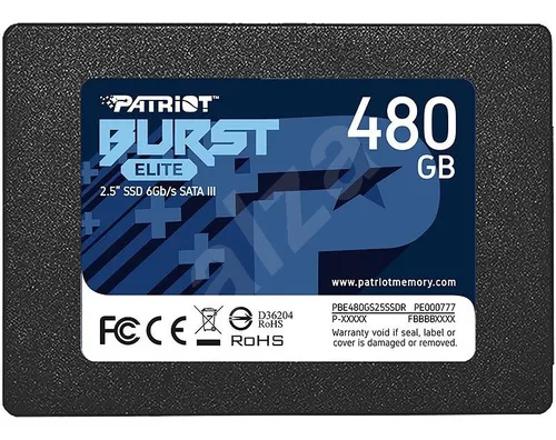 [201681] DISCO DURO SOLIDO PATRIOT 480GB SSD PBE480GS25SSDR