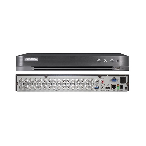 [202696] DVR 32 CANALES TURBO HD + 8 IP DS-7232HQHI-K2 | 4 MP | 2 SATA | 1 AUDIO