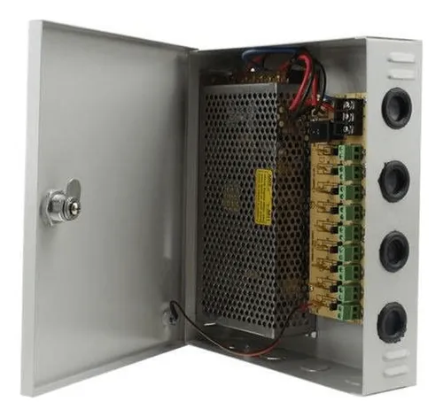 [203107] FUENTE CENTRALIZADA 12 V 9 CANALES 10 AMPERIOS