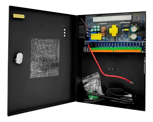 [203172] FUENTE DE PODER CENTRALIZADA 12V 20 AMPER 18 CANALES CERTIFICADA NEGRA STC-FC20A18CHC