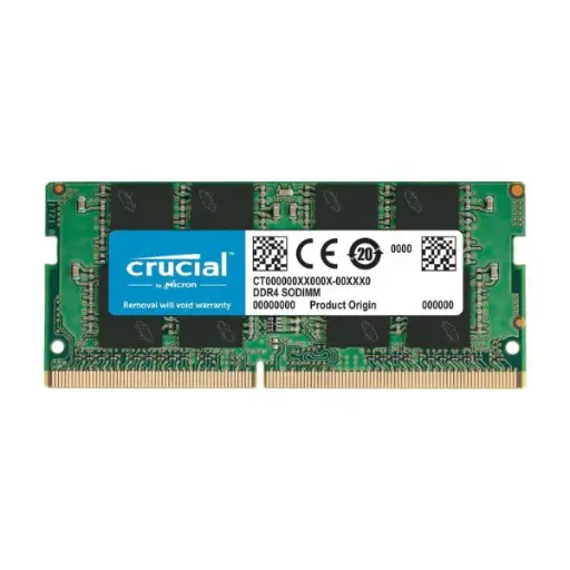 [202125] MEMORIA RAM CRUCIAL 8GB DDR4 3200MHZ SODIMM CL22 1.2V E7378EA7