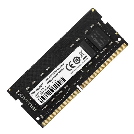 [202803] MEMORIA RAM DDR4 HKED4162DAB1D0ZA1 | CAPACIDAD 16 GB | VELOCIDAD 2666 MHZ | FORMATO: SODIMM | VOLTAJE 1.20V | CL19 Y 260