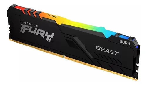 [201802] MEMORIA RAM KINGSTON 8GB FURY BEAST 2666MHZ PC4-21300 CL16 DDR4|DESKTOP