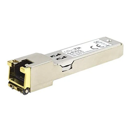 [204180] MIKROTIK CONVERTIDOR SFP A ETHERNET S-RJ01 GIGABIT HASTA 100MTS RJ45