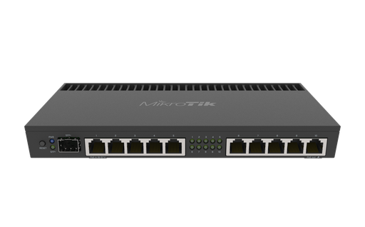 [203772] MIKROTIK ROUTERBOARD CPU 4 NUCLEOS 10 PUERTOS GIGABIT 1 SFP RB4011IGS+RM