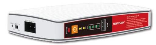 [204329] MINI UPS HIKVISION DS-UPS18D-Z 18W 8000MAH | 5V | 9V | 12V | 15V | POE 10|100MBPS USB | LED INDICADOR