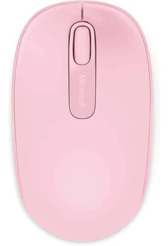 [201511] MOUSE MICROSOFT INALAMBRICO 1850 4 BOTONES ROSADO