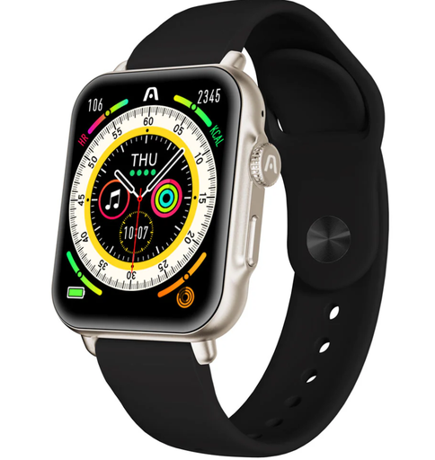 [201701] RELOJ ARGOM SKEIWATCH NEGRO S55 | DISPLAY 1.96" IPS | ANDROID | BLUETOOTH 5.3 | SPO2 | MICROFONO | IMPERMEABLE | ARG-WT-6055BK