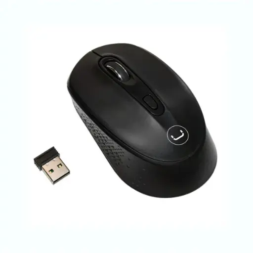 [201438] MOUSE UNNO TEKNO MS6528BK CONTOUR INALAMBRICO NEGRO