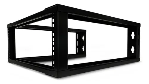 [203587] RACK DE PARED ABIERTO 4 UNIDADES ONLINK NEGRO METALICO R-4U-A