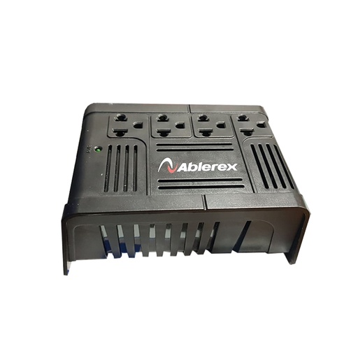 [201909] REGULADOR DE VOLTAJE ABLEREX AB-R1204 1200VA 600W 4 TOMAS..