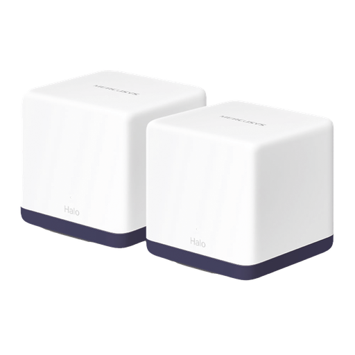 [203733] ROUTER MERCUSYS HALO H50G WIFI-MESH EXTENSOR 2.4-5GHZ DOBLE BANDA WAN 2 PACK
