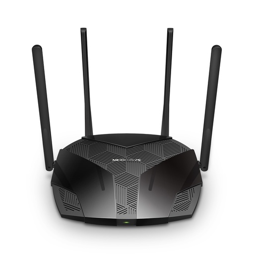 [203199] ROUTER MERCUSYS MR60X WIRELESS AX1500 WIFI 6 4 ANTENAS 5DBI GIGABIT