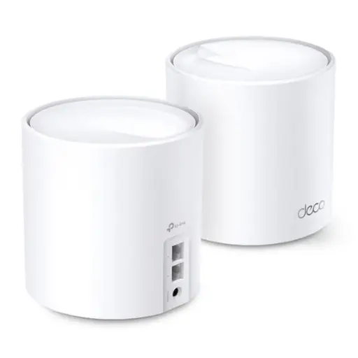 [203701] ROUTER TPLINK DECO AX1800 WHOLE HOME MESH WIFI SYSTEM DUALBAND WIFI 6 2 PACK DECO-X20-2P