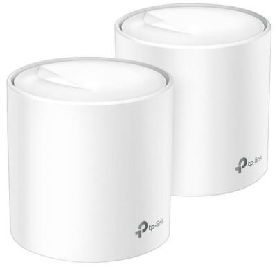 [203703] ROUTER TPLINK DECO AX1800 WHOLE HOME MESH WIFI SYSTEM DUALBAND WIFI 6 2 PACK DECO-X20-3P