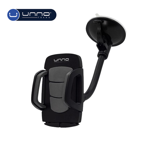 [202397] SOPORTE TELEFONO UNNO TEKNO CUELLO LARGO 1.8 - 3.8 ANCHO NEGRO CH3004BK