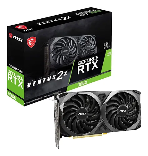 [203192] TARJETA DE VIDEO MSI VENTUS RTX3060 8GB GDDR6