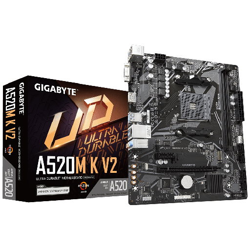 [204087] TARJETA MADRE GIGABYTE A520M-K-V2 SOCKET AM4 DDR4