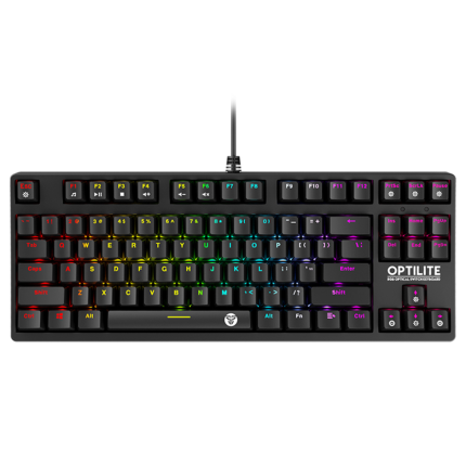 [203988] TECLADO FANTECH ATOM MK886V2 CABLEADO NEGRO-AZUL