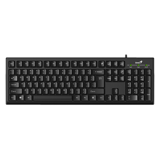 [203069] TECLADO GENIUS SMART KB-100 | CLASICO | ESPAÑOL | USB | NEGRO