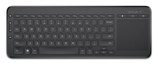 [201776] TECLADO MICROSOFT ALL IN ONE INALAMBRICO NEGRO