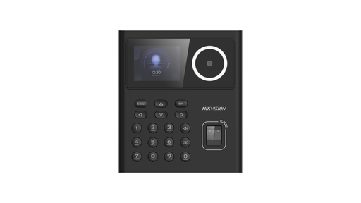 [204235] TERMINAL DE ACCESO Y ASISTENCIA BIOMETRICO FACIAL DS-K1T320EFWX |WIFI | RJ45 | 500 ROSTROS | 1000 HUELLAS | 1000 TARJETAS EM |AUDIO