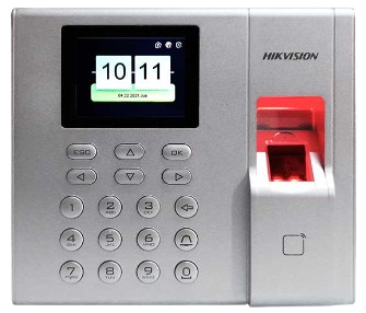 [202936] TERMINAL DE CONTROL DE ACCESO Y ASISTENCIA DS-K1T8003EF COMPATIBLE CON APP HIK-CONNECT (P2P) DS-K1T8003EF | LECTURA DE H
