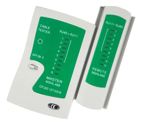[203802] TESTER DE RED LAN TESTER STC RJ11 | RJ45 LED | STC-LANT