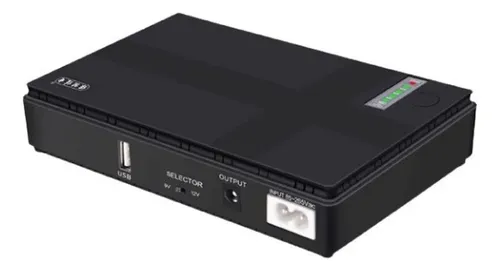 [202168] UPS MINI DCUPS DC1018P 10400MAH 18W 5V 9V 12V USB PARA ROUTER MODEM CCTV