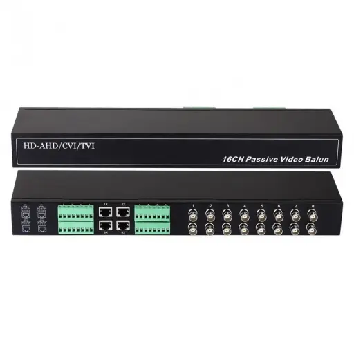 [203999] VIDEO BALUN RACKEABLE 16 CANALES STC FULLHD STC-VB16CH-RACK