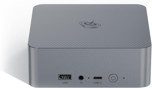 [204580] BEELINK MINI COMPUTADOR NUC EQR6 AMD RYZEN 5-6600U 24GB RAM LPDDR5 500GB SSD MILKY GREY
