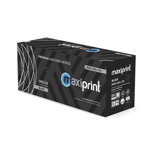 [204592] CARTUCHO TONER MAXIPRINT 125 MXP-CRG-125 PARA CANON MF3010 | LBP6000 - 6500 - 6030