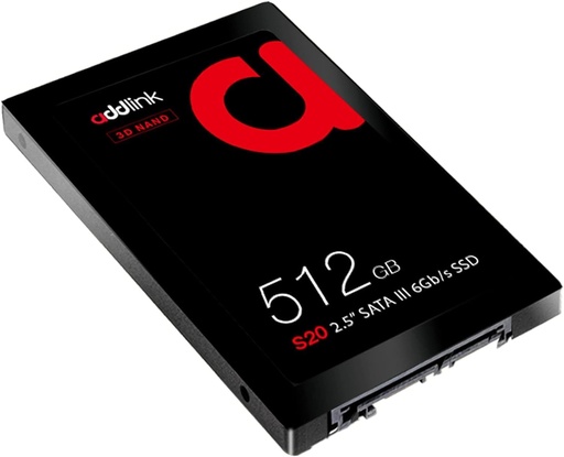 [204664] DISCO DURO SOLIDO ADDLINK 2TB SSD 2.5" SATA III S20 | S22QLC 6GB|S AD2TBS20S3S