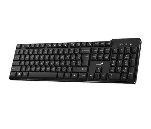 [204784] TECLADO GENIUS 7100X | CLASICO | INALAMBRICO | ESPAÑOL | NEGRO