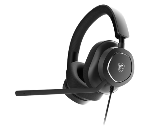 [204830] AUDIFONOS CON MICROFONO MSI GAMING MAESTRO 300 | STEREO | 40MM | USB-C | NEGRO