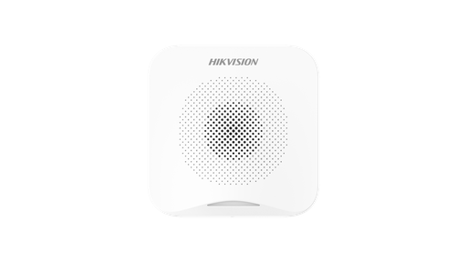 [204857] SIRENA INALAMBRICA HIKVISION DS-PS201-WB |LUZ AZUL ESTROBOSCOPICA | -95DB A 1 MTS| VOLUMEN AJUSTABLE